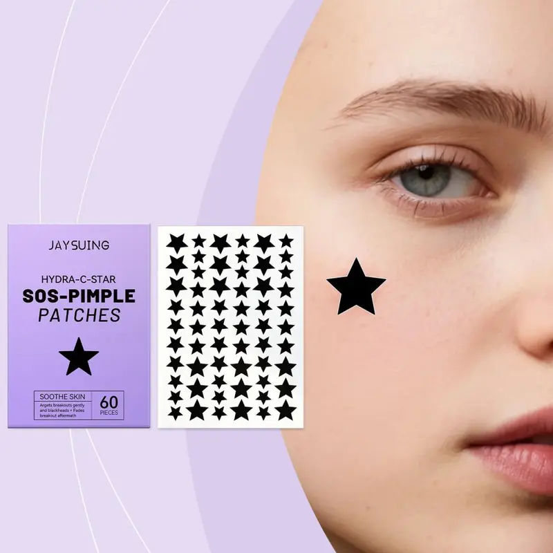 JAYSUING Star-Shaped Acne Patch for Covering Facial Blemishes