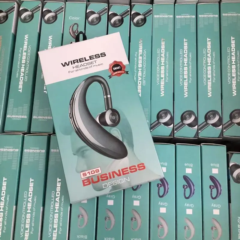 S109 akıllı Bluetooth kulaklık, tek kulaklı, iş kullanımı