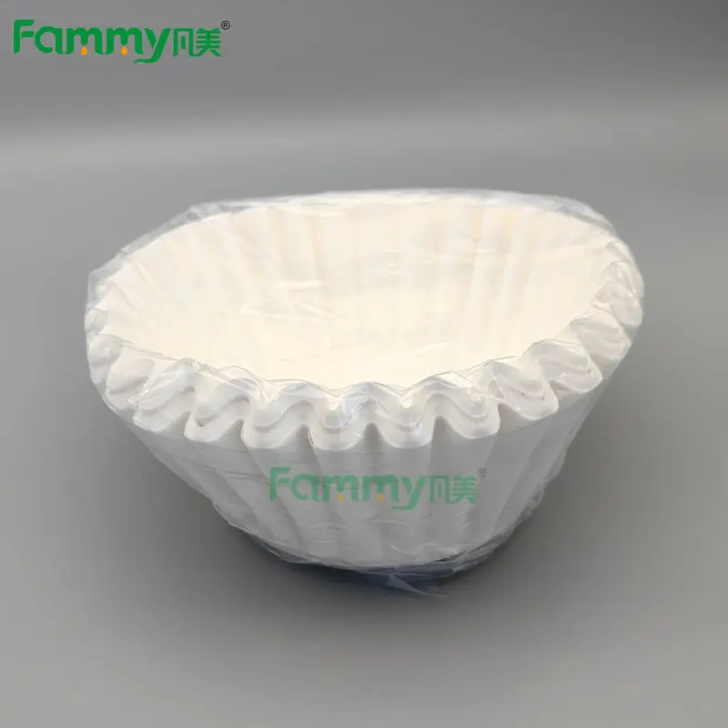 Japanese Cake Cup Pour-Over Drip Filter, Wave Pattern Bowl Shape, 21g Coffee Filter Paper