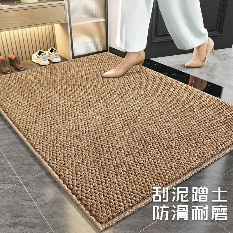 Imitation Sisal Carpet, Solid Color, Pineapple Ring Pattern, Cat-Scratch Resistant