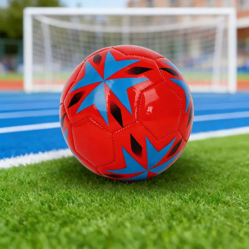 Fußball Größe 2 für Kinder, PVC maschinengenäht, wasserdicht, für Training und Spiel