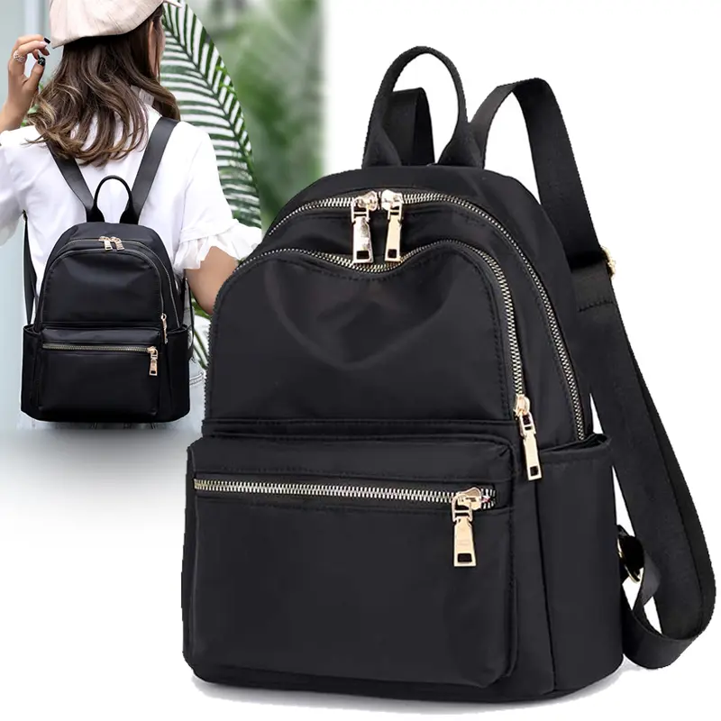 Women's Backpack 2025 New Trend Travel Oxford Fabric Small Backpack for Women Most Versatile Fashion Canvas Small Bag School Backpack