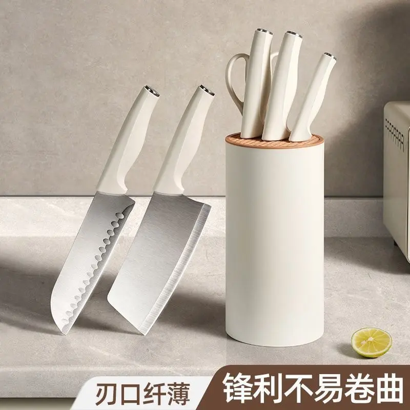 Kitchen knife set, 5-piece, stainless steel, vegetable and fruit
