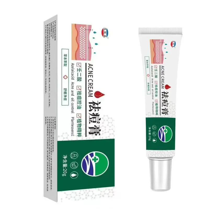 Bitki özlü akne kremi, yağ kontrolü, akne izi azaltıcı, K01