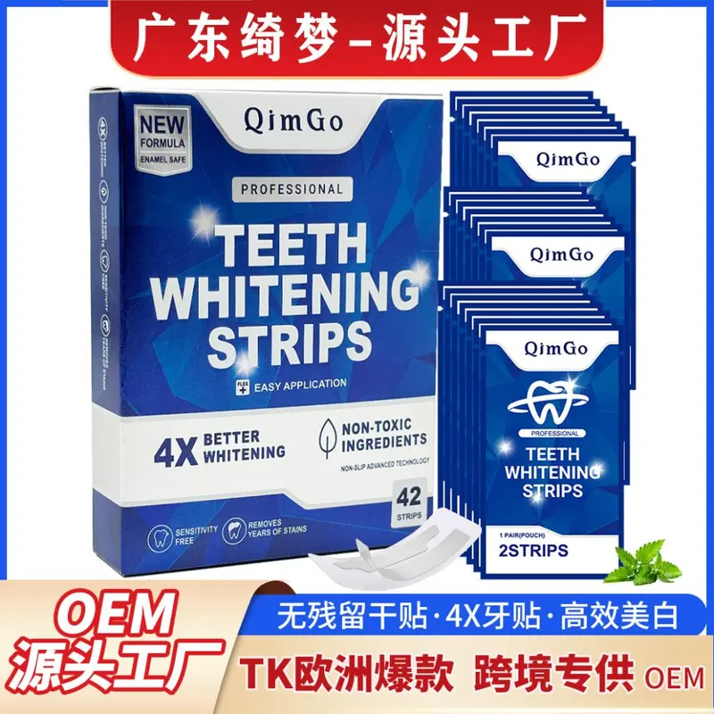 Diş Beyazlatma Şeritleri, Kuru Şerit Tipi, TeethWhiteningStrips