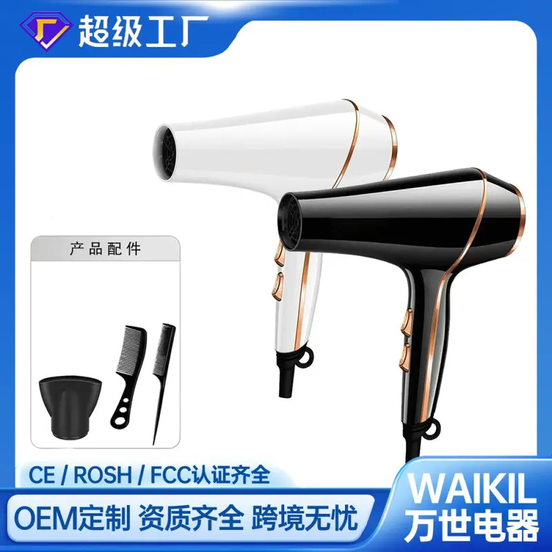 Constant Temperature High-Power Hair Dryer for Salon and Home Use