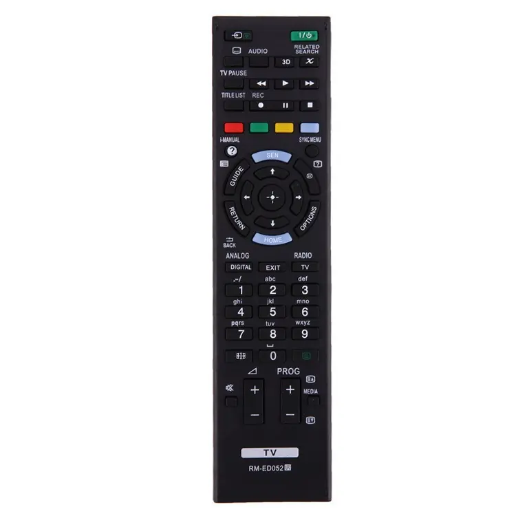 Replacement Remote Control for Sony TV RM-ED052, RM-ED050, RM-ED053, RM-ED060
