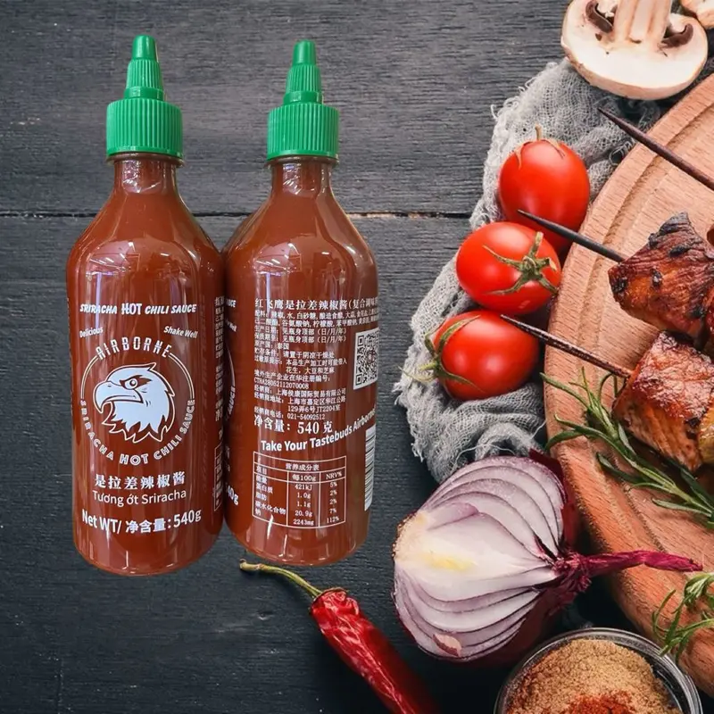 Thai Sriracha chilli sauce, sugar-free, low fat