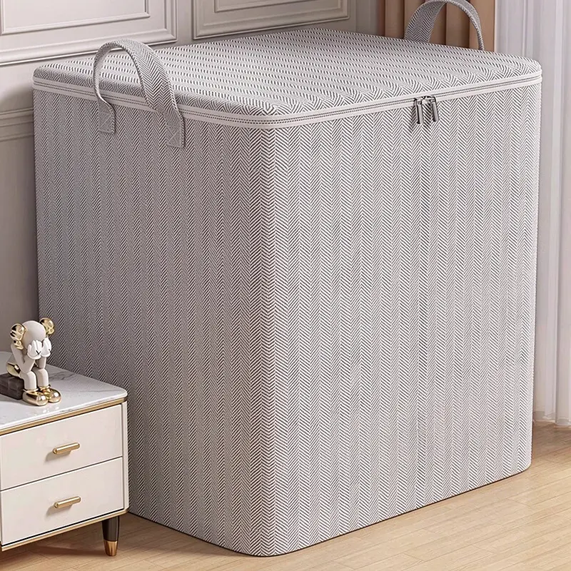 Large capacity collapsible clothing storage container