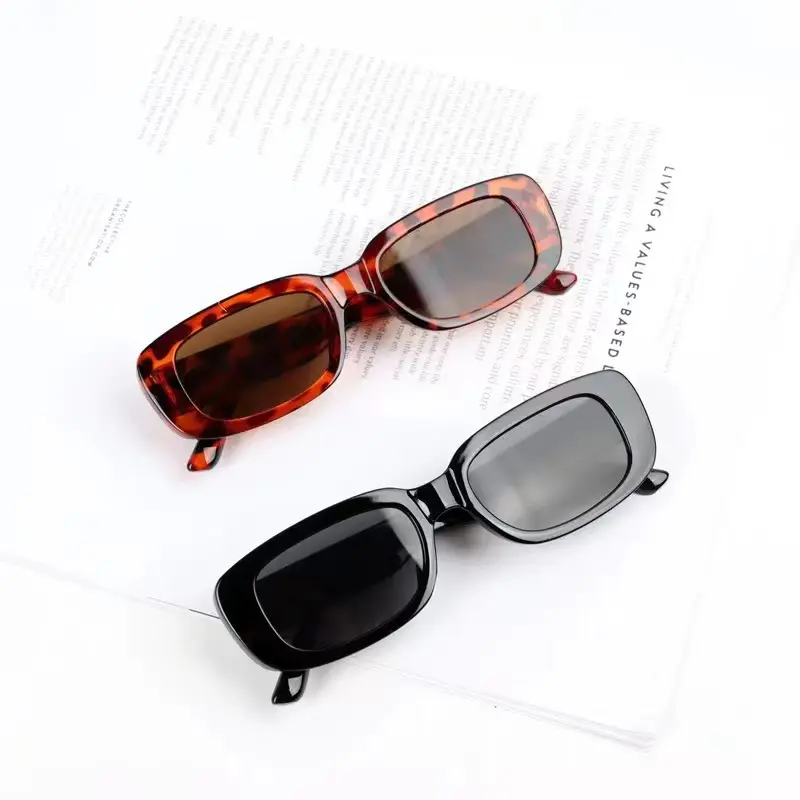 Men's and Women's Outdoor Driving Sunglasses, UV Protection Square Frame