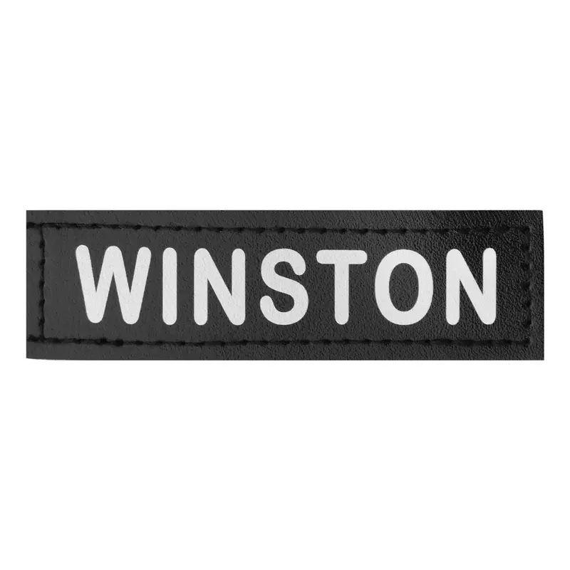Personalized Pet Name Tag with Phone Number, Anti-Lost Velcro Patch