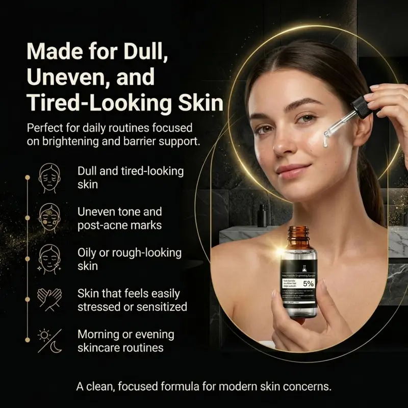 Cross-border 5% Niacinamide Essence Original Liquid Moisturizing Soothing Brightening Skin Tone Nourishing Gentle Essence
