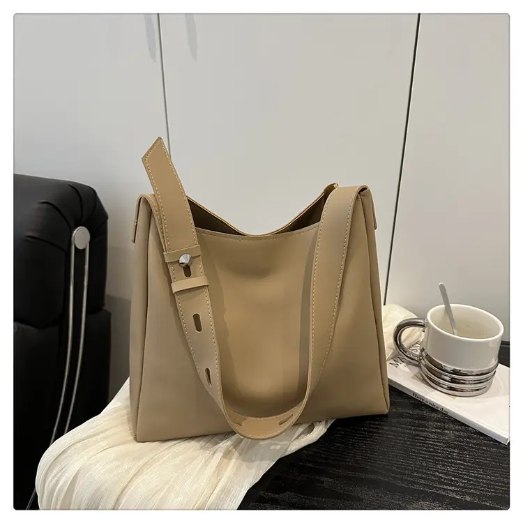 Große Damen-Pendlertasche, Mutter-Kind-Tasche, Vintage-Eimertasche