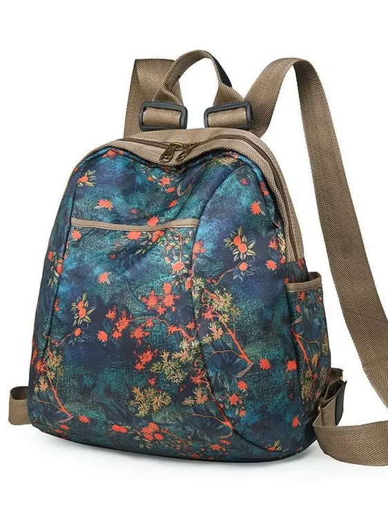 Oxford Fabric Mom Backpack, Large Capacity, Lightweight