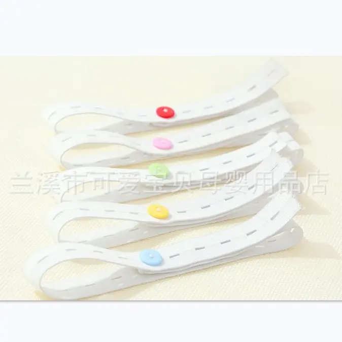 Adjustable Elastic Baby Diaper Belt with Simple Buckle