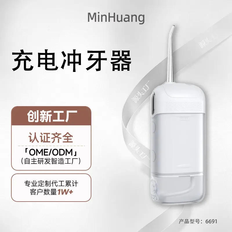 Portable Electric Pulse Water Flosser for Home, Dental Water Jet Teeth Cleaner