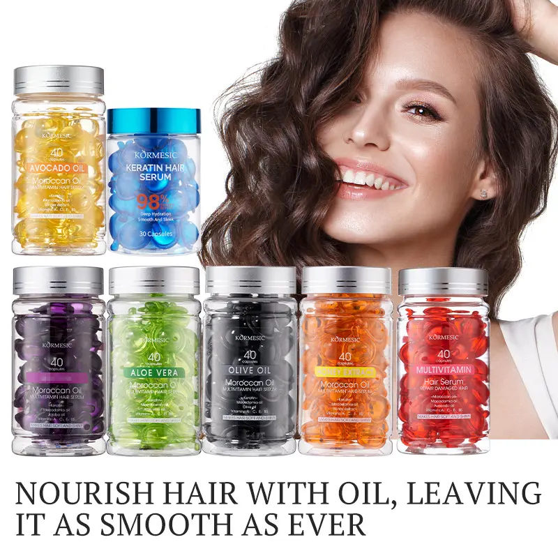 KORMESIC Multivitamin No-Rinse Hair Serum Capsules