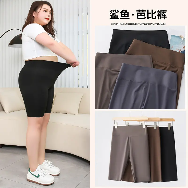 Große Damen-Haihose, Sommer, dünn, bauchformend
