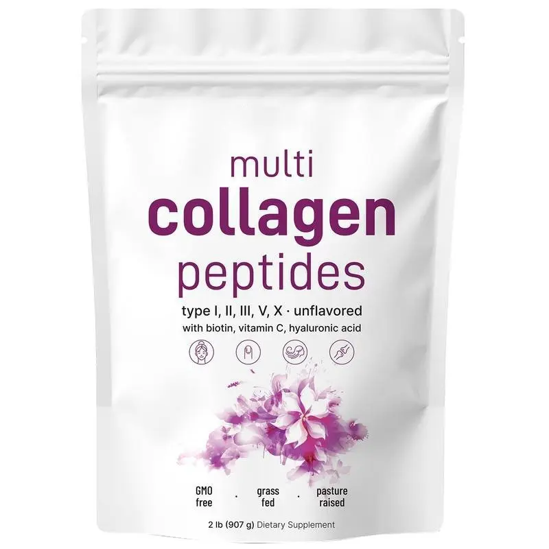 Multi Collagen Peptides Powder跨境热销 胶原蛋白粉 工厂批发