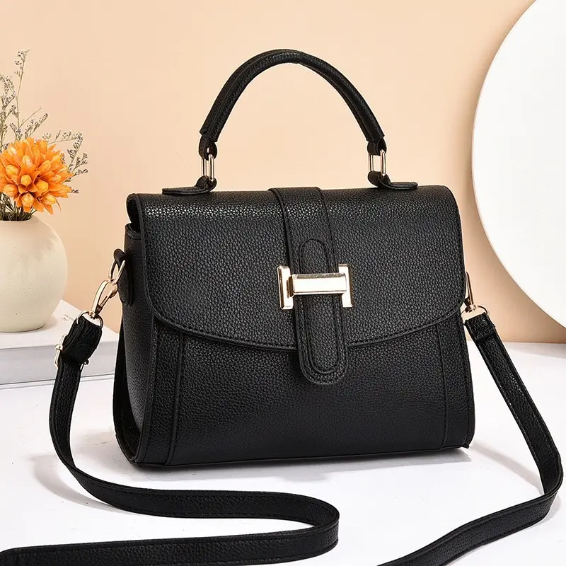 Women's Small Square Crossbody Bag, Elegant Single-Shoulder Style
