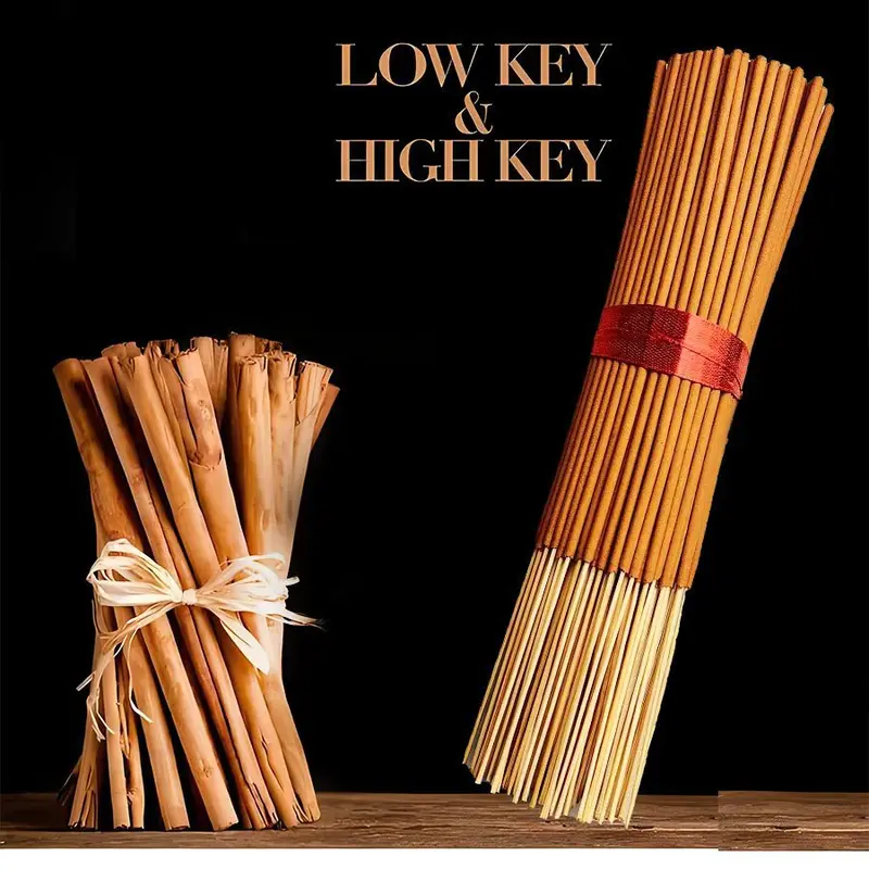 Colored Bamboo Stick Cinnamon Incense Sticks