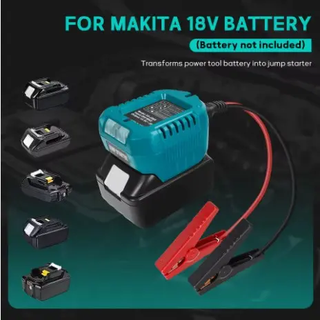 Emergency Starter for Makita 18V Battery, 10AWG Booster Cable
