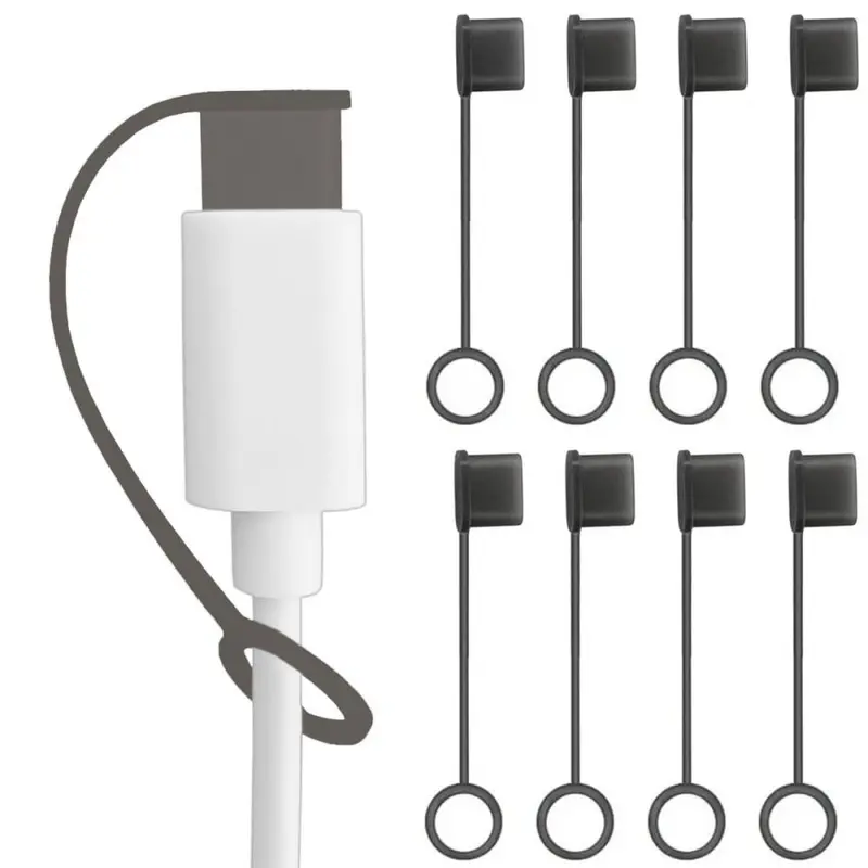 Type-C data cable dust protection adapter cap