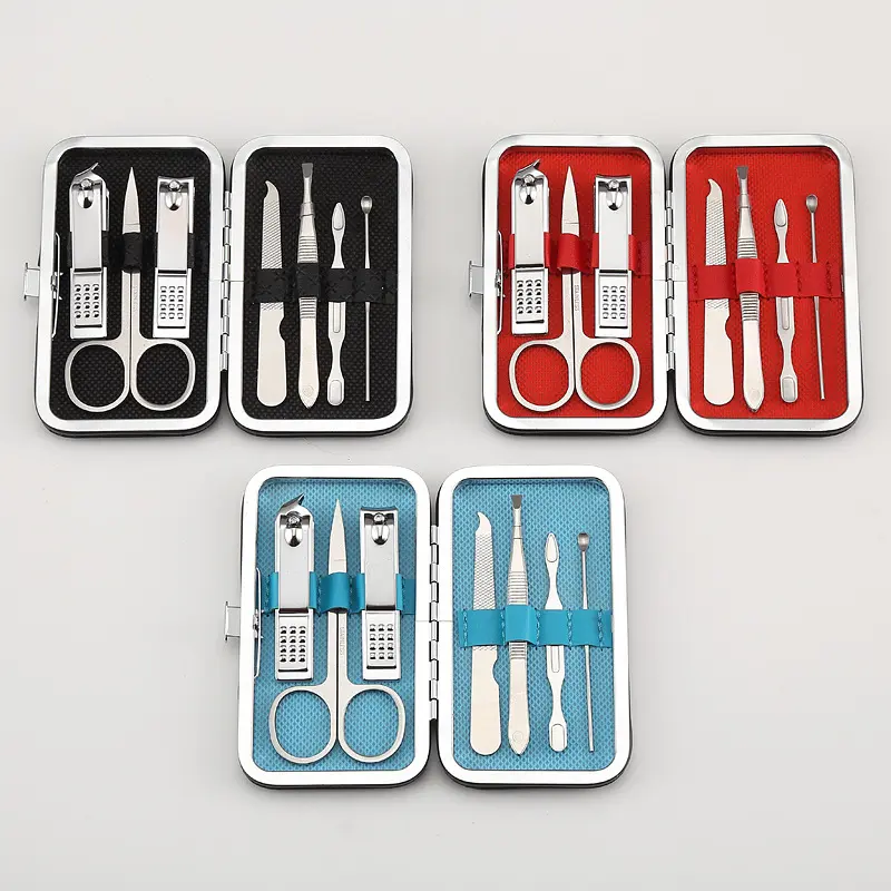 7-Piece Manicure Pedicure Set with Nail Scissors