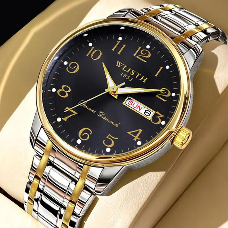 WLISTH men's watch, waterproof, digital, calendar