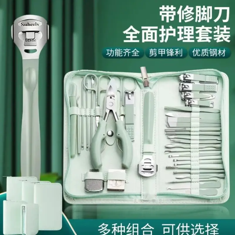 Nail care set 36-piece, manicure and pedicure kit