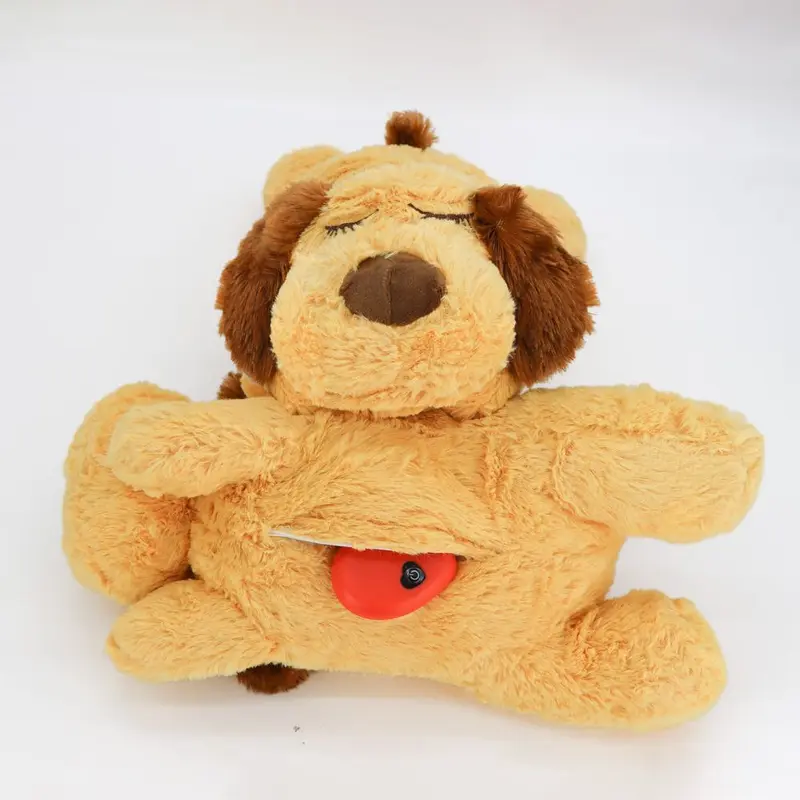 Игрушка Pet Abebe для собак с имитацией сердцебиения, успокаивающая спутник для кошек и собак, интерактивная для снятия стресса и сна, успокаивающая для питомцев