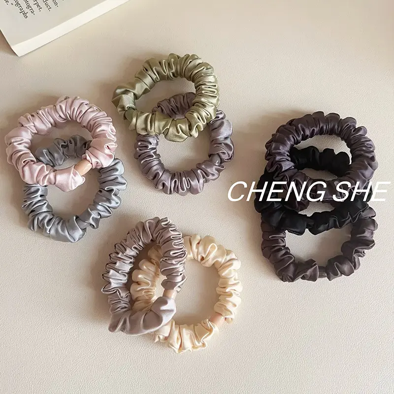 Hair-Friendly Small Black Hair Ties for Everyday Use