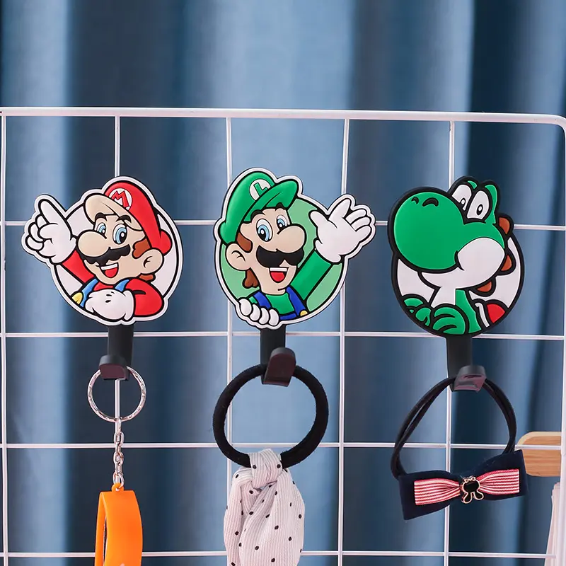 Magnetic Fridge Hook, Nail-Free Strong Magnet, Cute Cartoon Design