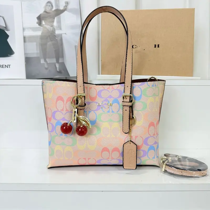 Large Printed Tote Bag for Women, Single-Shoulder Underarm Bag