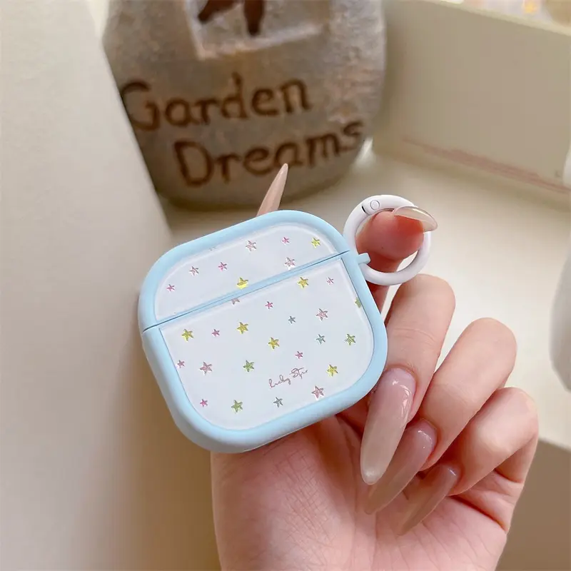 AirPods Pro 3/4 Gen headphone case, star pattern