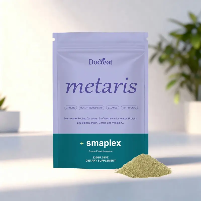 DOCTEAT Enerji Metabolizması Protein Besin Tozu, Günlük Canlılık Destekleyici Diyet Takviy